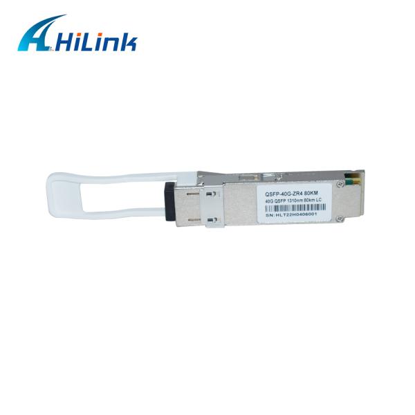 Transceptor óptico QSFP+ 40G 80km LC dúplex monomodo