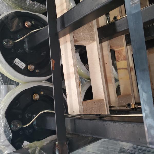 Трейлера трубки 40MM цапфа квадратного твердого прямая с гидравлическим тормозом