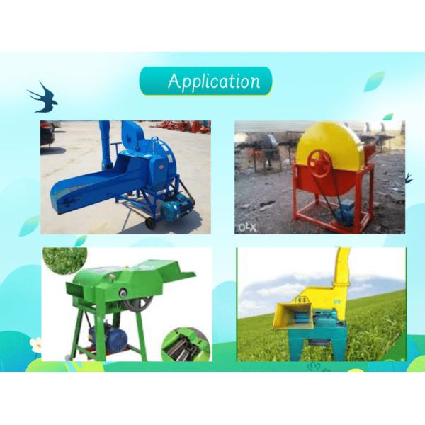 Low Noise 3 Phase Induction Motor 2HP Aluminum Housing For Chaffcutter Machine