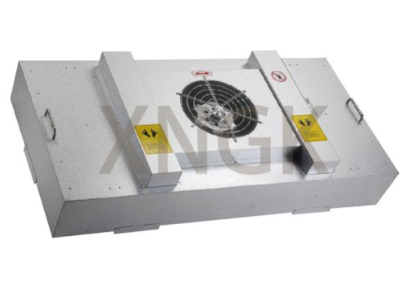 Painted Cold Roll Steel Frame Hepa Filter Ceiling Module , Box Fan Filter 0.45m / S Air Velocity