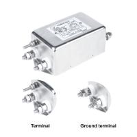 filtres de perturbation électromagnétique passe-bas de 90db Emi Filter 1450VDC