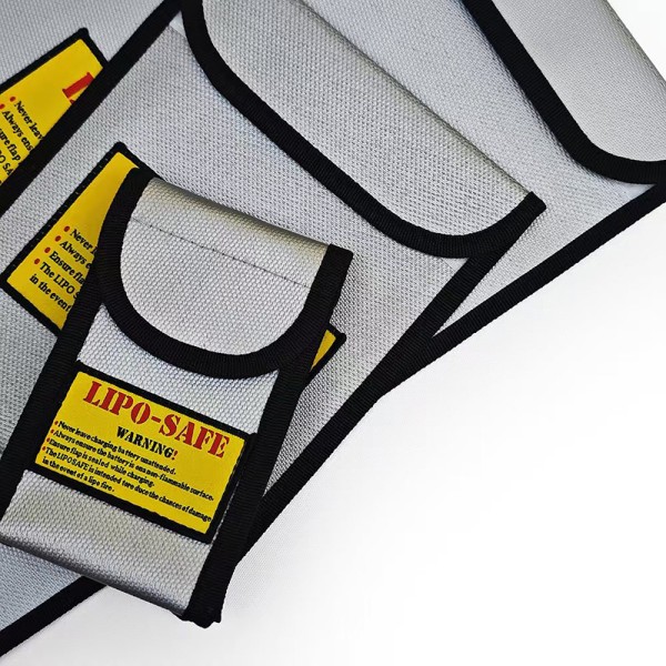 Explosionproof Lithium Battery Fireproof Bag Large Capacity Storage Guard Safe Pouch For Charge