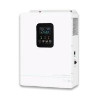 Invertidor solar híbrido de onda seno pura de 24V a 48V 4 6KW 7KW 8KW 10KW con doble salida 420*310*110M