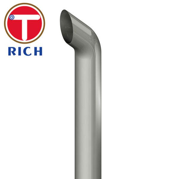 ASTM A554 Welded Steel Tube 101.6mm OD Steel Tube Automotive Exhaust System Tubes