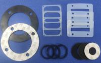 Ul94 V0 Grade Rubber Washer , Silicone O Ring , Silicone Gasket High Temperature