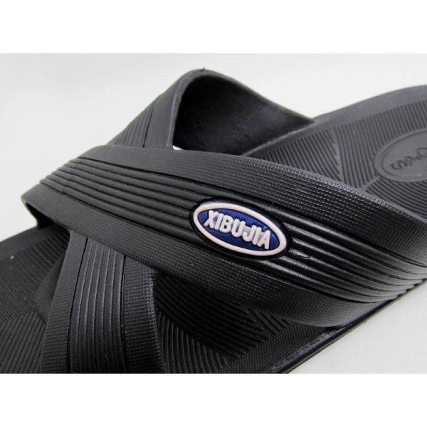Black Pvc Slippers Corrosion Resistance Anti Slip Protection Any Color Available