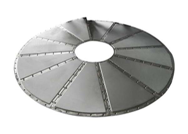 2 a 300 microns Discos porosos de aço inoxidável Resistência à corrosão