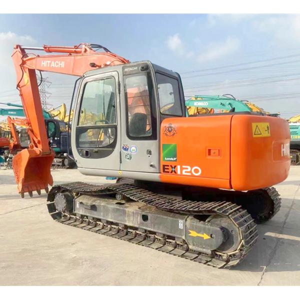 Good Condition 12000 KG Hitachi EX120-5 Crawler Excavator With Original Hydraulic Pump