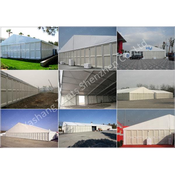 Waterproof Outdoor Event Tent Fittings Glass Wall / ABS Wall / Corrugated Sheet Wall