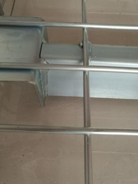 Repuesto de paletas de carga pesada bandeja de malla de alambre a prueba de fuego para estanterías