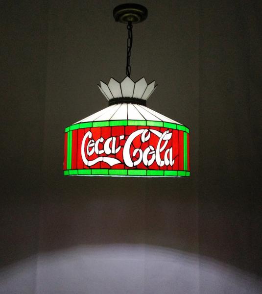 12 Modern Hanging Light Indoor Round Ceiling Light Retro Bar Reading Room Dining Room Stained Glass Pendant Lamp