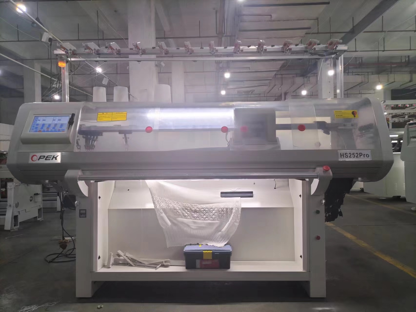 Computerized Flat Knitting Machine for Sweater/Hat Opek Jersey Jacquard Popular Style