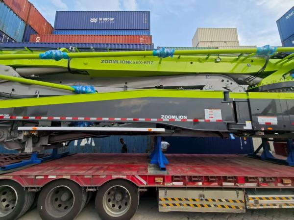 Zoomlion K56X-6RZ コンクリートポンプ トラック 56m 高さ 51m 範囲