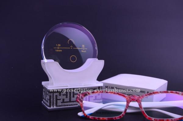 Multifocal Progressive Transition Lenses Blanks , Anti Blue Ray 1.56 Optical Lens Blanks