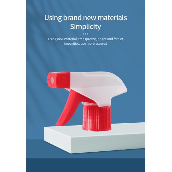 All Plastic Garden Trigger Bottle Atomizer Spray Trigger Sprayer with Non Spill Feature