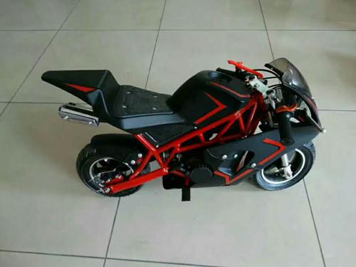49cc ATV gas:oil=25:1, 2-stroke,single cylinder.air-cooled.pull start,good quality