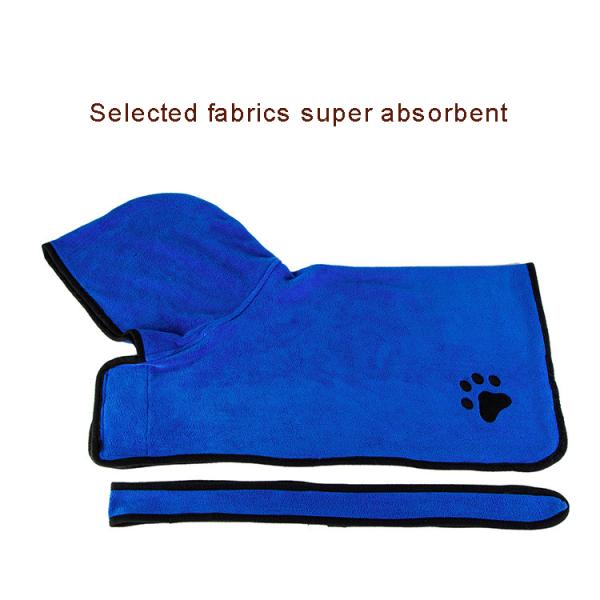 El café súper absorbente ropa de baño para mascotas rápida seca de microfibra ropa de perro toda la temporada