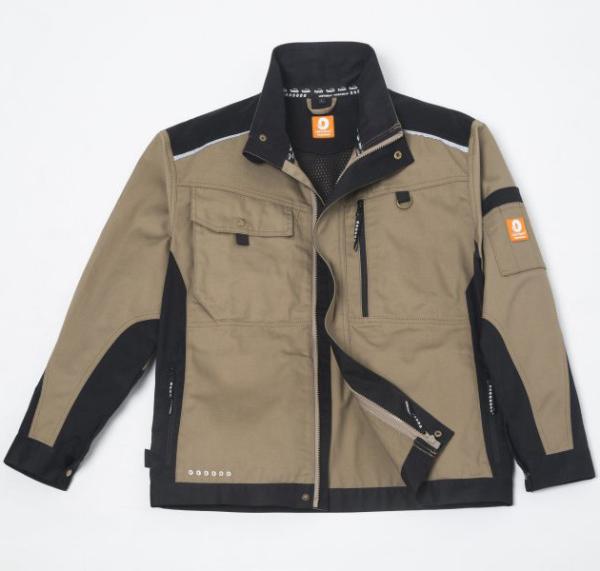 Upright Collar Mens Work Uniforms 35% Cotton Mens Outdoor Work Jackets