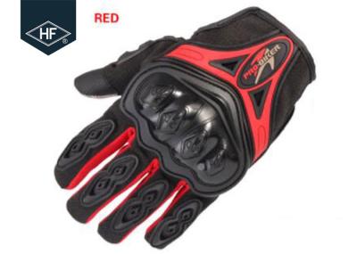 Riding Aftermarket Motorcycle Accessories Red Blue Touch Finger Full Finger Motorcycle Gloves