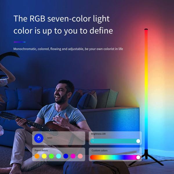 JYLIGHTING Living Room Decor Bedroom Standing Modern RGB Outdoor Modern Floor Light