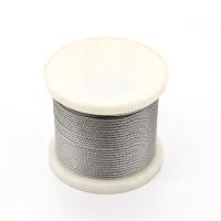 7*7 6*7+IWS 3mm cuerda de alambre de acero inoxidable para la industria y la máquina