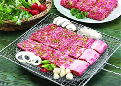 A planície do produto comestível do ASSADO tece o fio de aço inoxidável Mesh Panels