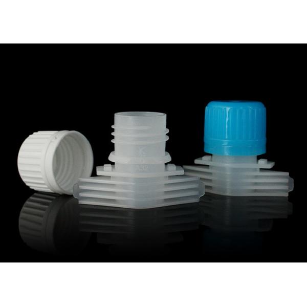 Tamper - Proof Plastic Bottle Caps For Spout Flexible Packaging Personalized