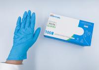 Látex resistente químico das luvas do nitrilo descartável de FDA do CE livre/antibacteriano