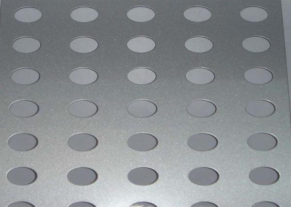 Anticorrosive 1100 Aluminium Perforated Plate Thickness 2mm 3mm