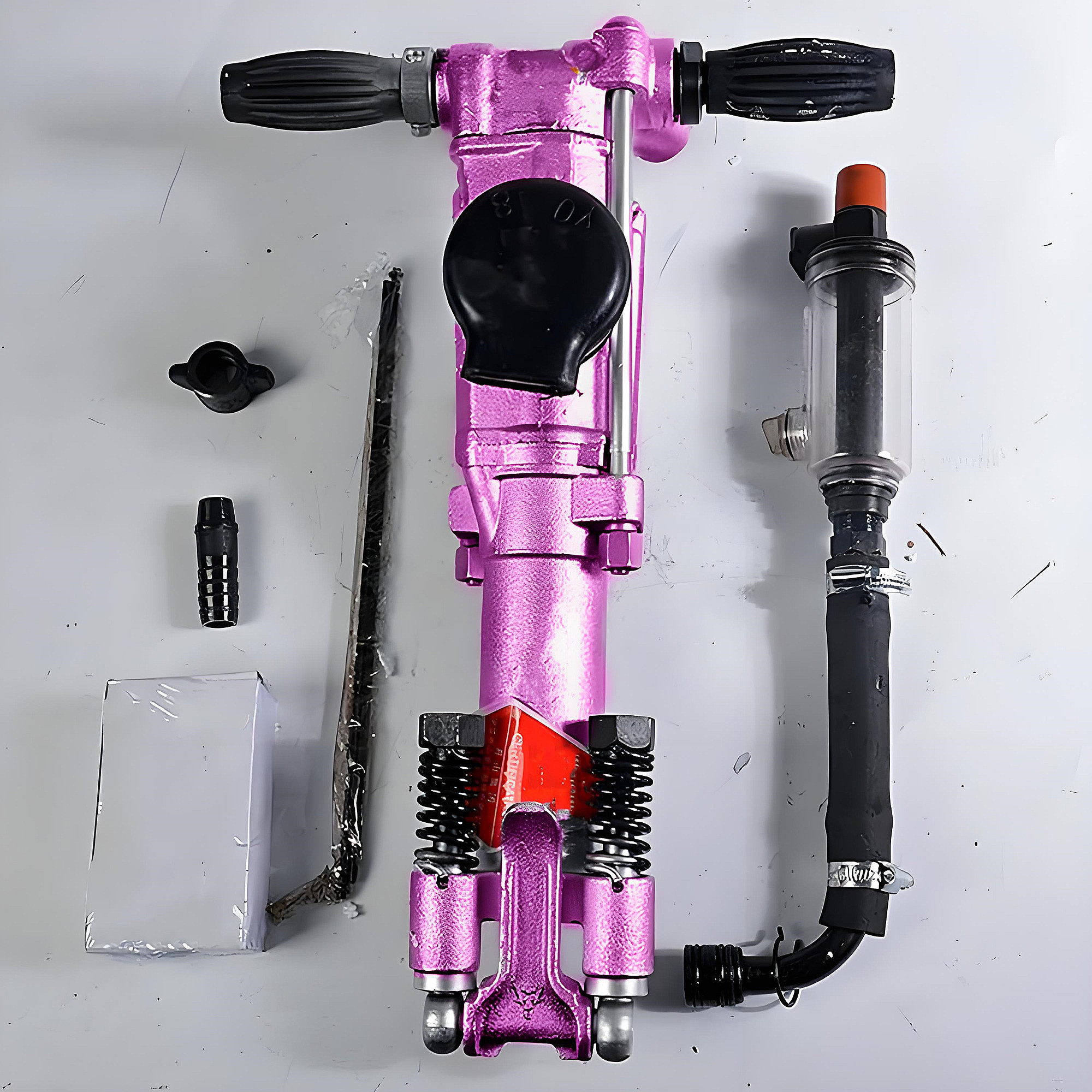 Hand Held Rock Drilling Machine Quarrying Roadworks Breaker Hammer Pneumatic Rock Drilling Rig