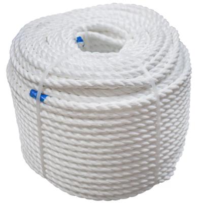 High Quality Floating Ship Mooring Rope 3 Strand Twisted 4mm-64mm Polyester Polypropylene PP Nylon Marine Rope