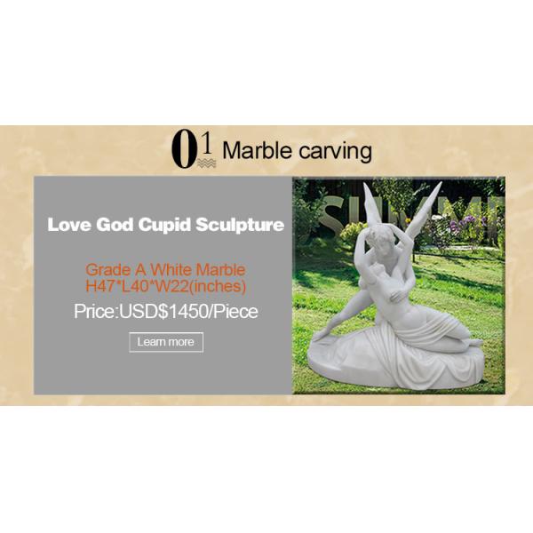 Hand Carved Famous Marble Kiss Statue