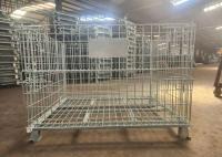 Fio Mesh Container Hot Dipped Galvanized do armazenamento 50*50 do armazém