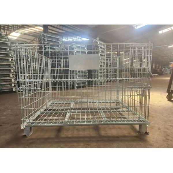 Окунутое горячее контейнера ячеистой сети хранения 50*50 склада гальванизированн