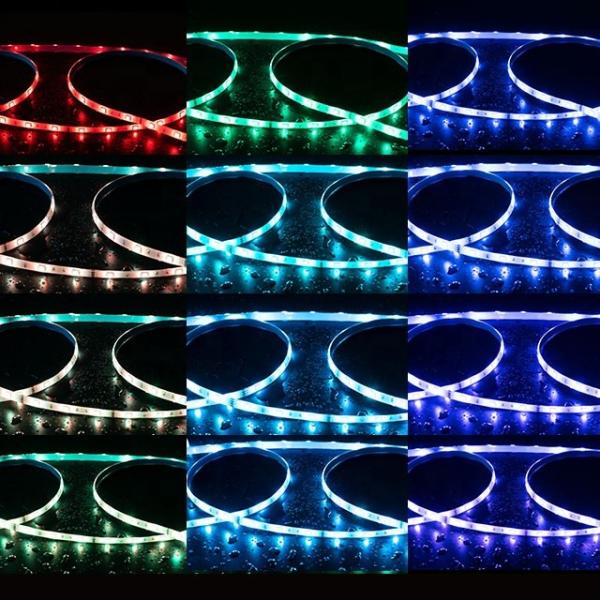 RGB High Lumen Waterproof Flexible LED Strip Light 24V 5050 SMD Led Roll 5m 10m Christmas Decoration