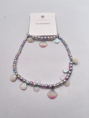 Collier de perles à coquilles multiples pour femmes