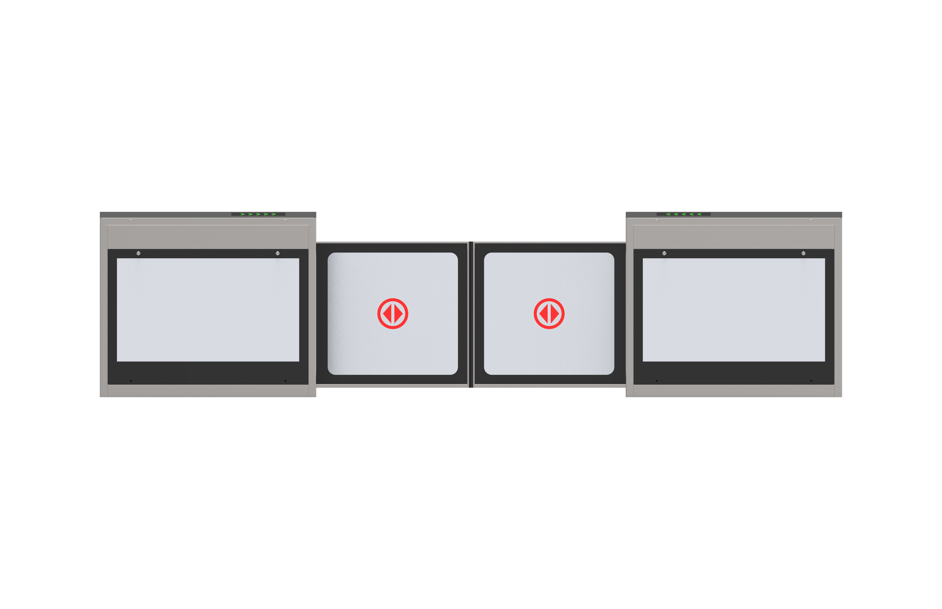 BRT Platform Screen Gate System Automatic Safety Barrier Door Industrial Office Building Control