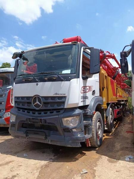 Semi-Dry Shotcrete Type 62m Concrete Pumps Truck Placing Boom Pump Directly Sale 2020