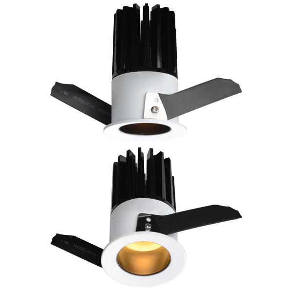 15W Interior Mini Downlight IP44 Rated Recessed Fixed Hotel Commercial LED Lights