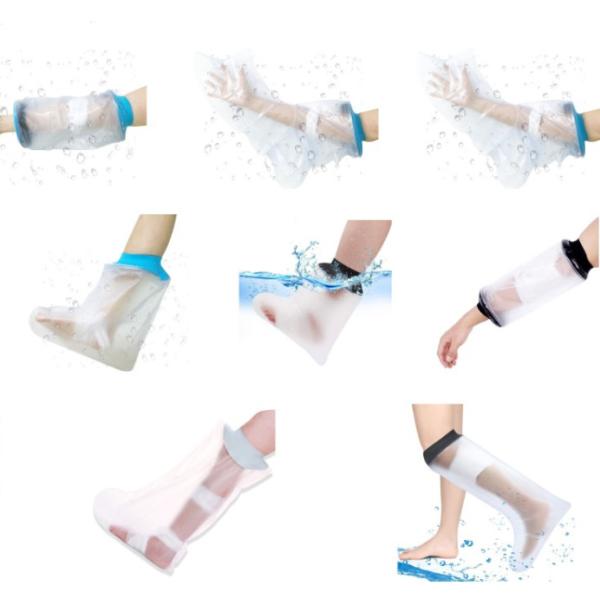 As ataduras médicas da fita dos primeiros socorros cobrem a tampa moldada impermeável do PVC para o braço ferido 660mm do pé