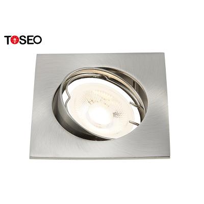 Fixado morre o alumínio de carcaça Downlight, diodo emissor de luz do quadrado Recessed dispositivos elétricos de Downlight