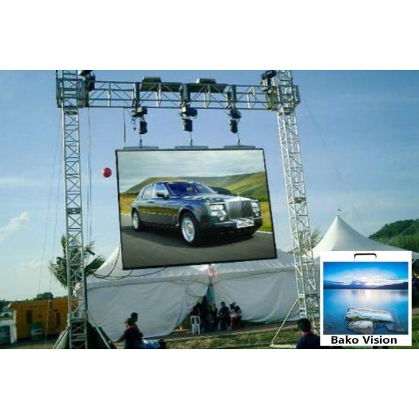 Waterproof Outdoor Led Panel Stage Background High Definition Fast Installation