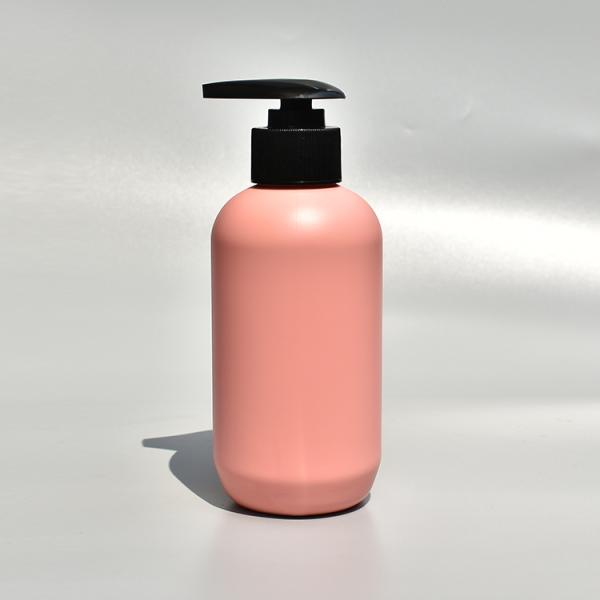 250ml HDPE Custom Refillable Shampoo Pump Bottle Non Leakage
