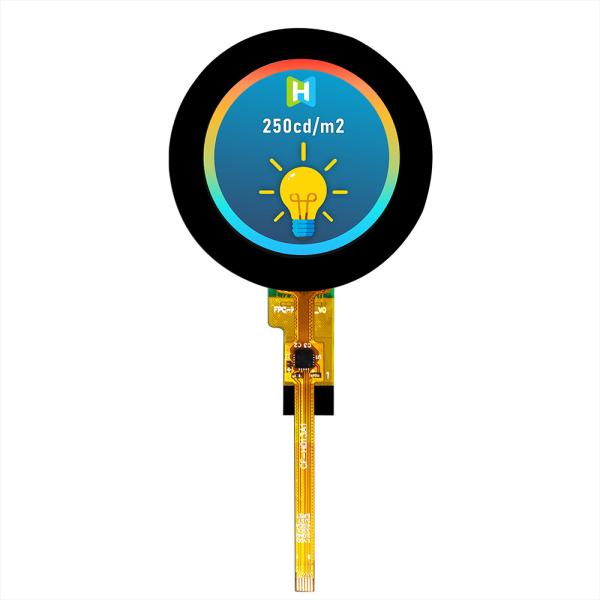 1.3 Inch Round IPS TFT LCD with Capacitive Touch | 320x320 Resolution | ST7796DW