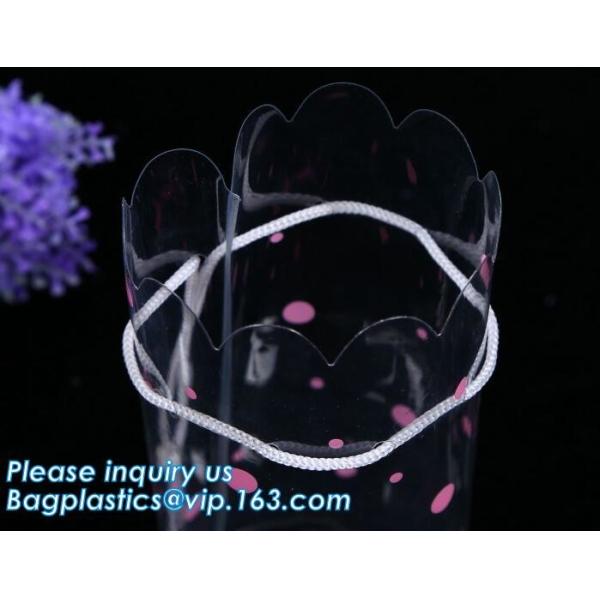 promotion organza printed mini Handbag 100% biodegradable PVC Plastic Candy packaging gift Bag, promotional or advertisi