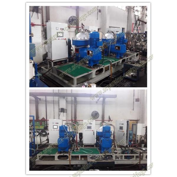 separador do disco do fuel-óleo da grande capacidade 14000LPH e do óleo diesel modular