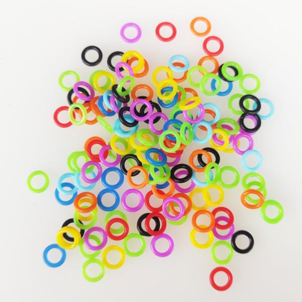 Good Quality Heat-Resistant FKM NBR HNBR FFKM Rubber Seals Fireproof Washer Rubber O Ring customized color