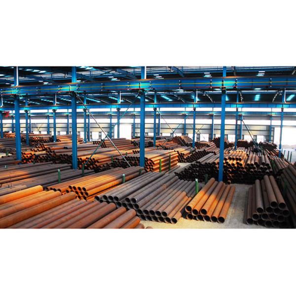 S235JR Seamless Structural Steel Pipes DIN 10210 Steel Tubes Length 15m Max