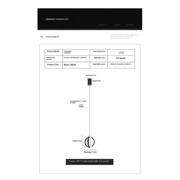 Modernas luces colgantes LED colgante redondo lámpara de candelabrador interior redondo de metal industrial
