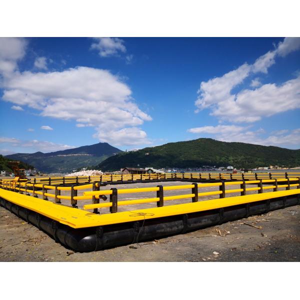 3X3 Meter Square Shape HDPE Floating Fish Farming Cage Design 1 Year After-sales Service